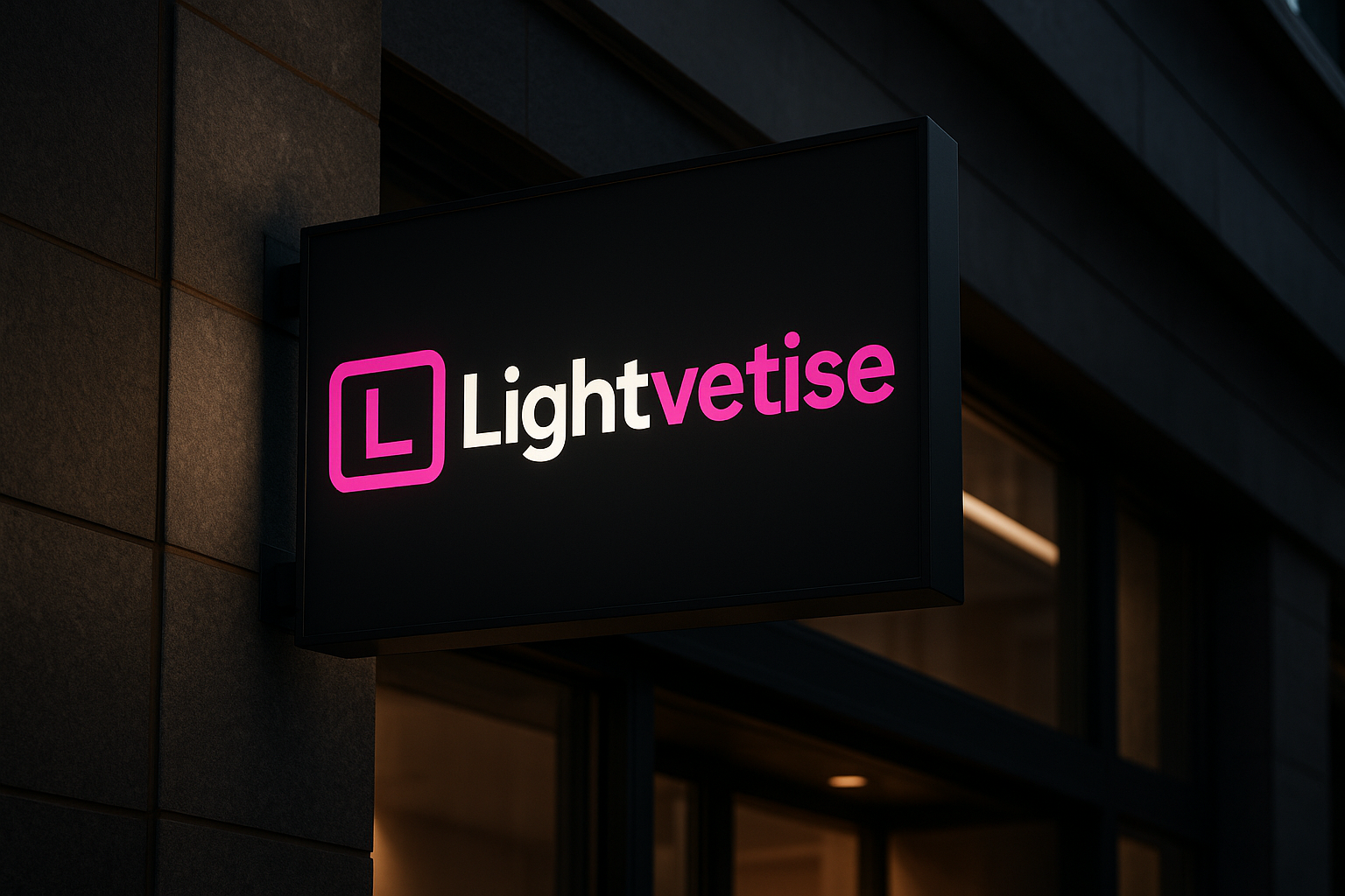 leuchtreklame für laden