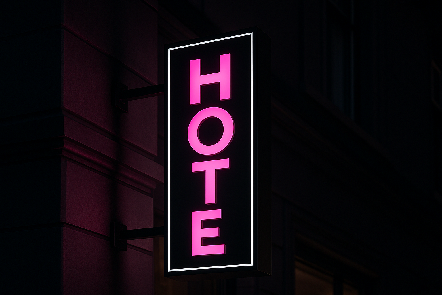 leuchtreklame hotel