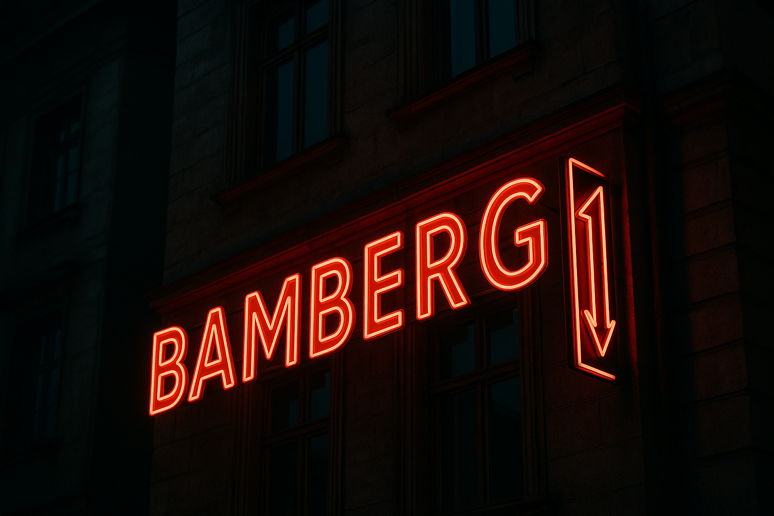 Wie sind die Regeln für Leuchtreklame in der Werbeanlagensatzung von Bamberg? 