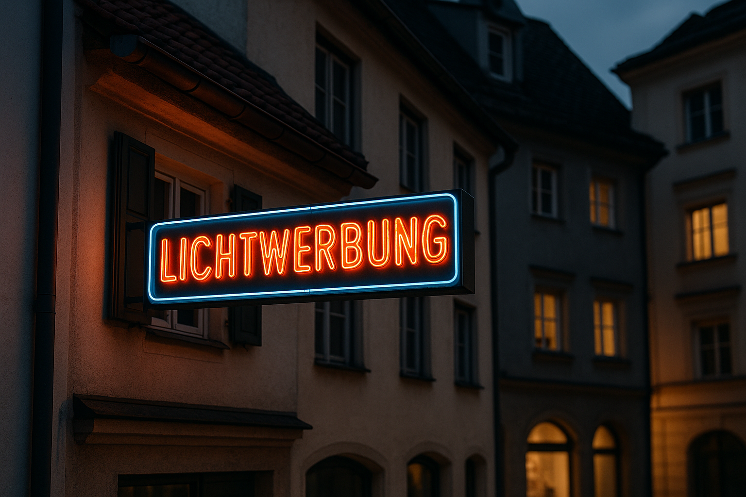 Lichtwerbung Rosenheim